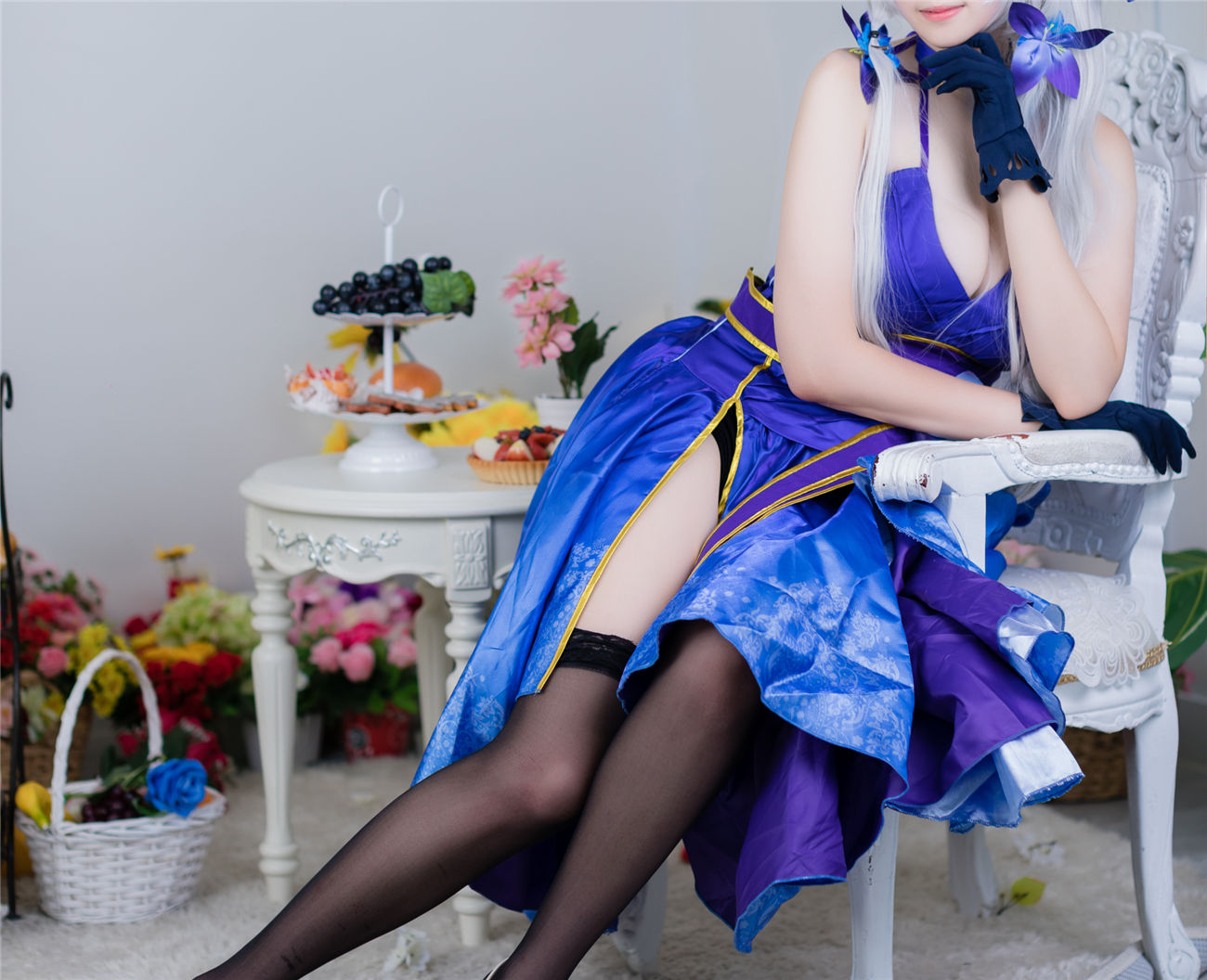 Bambi Azur Lane Illustrious Never Ending Tea Party Ver Cosplay